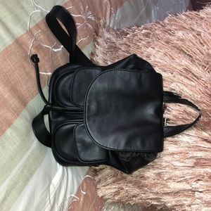 Black Small Backpack